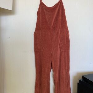 Corduroy jumper with pockets